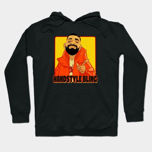 Dope Drake Hoodie by Dedos The Nomad